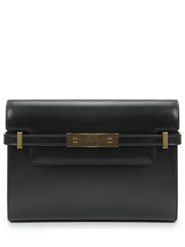 SAINT LAURENT: Чёрная сумка  Manhattan