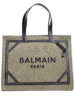 BALMAIN: Сумка  B-Army 42 цвета хаки