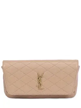 SAINT LAURENT: Бежевая сумка  Gaby