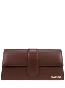 JACQUEMUS: Коричневая сумка  Le Bambino