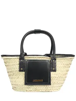 JACQUEMUS: Бежевая сумка  Soleil