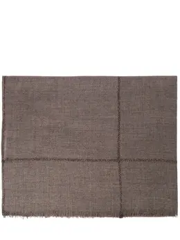 KITON: Коричневый шарф 