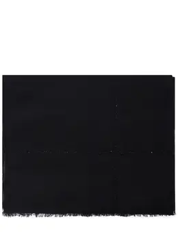 KITON: Чёрный шарф 