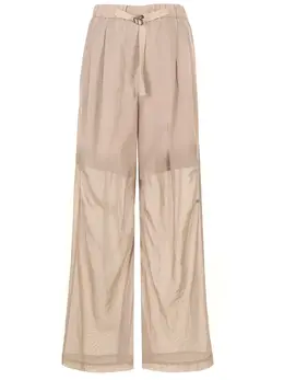 BRUNELLO CUCINELLI: Хлопковые брюки 