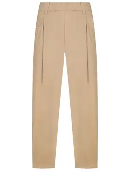 BRUNELLO CUCINELLI: Хлопковые брюки 