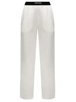 TOM FORD: Шёлковые брюки 
