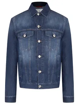 BRUNELLO CUCINELLI: Джинсовая куртка 