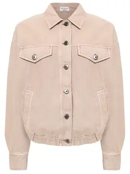 BRUNELLO CUCINELLI: Джинсовая куртка 
