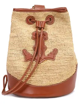 LÉAH: Бежевая сумка 