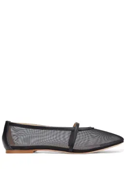 FABIO RUSCONI: Чёрные балетки 