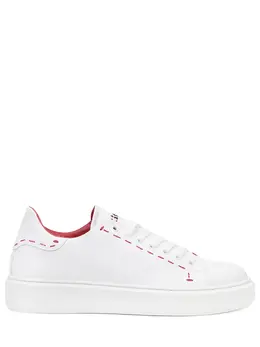 KITON: Белые кеды 