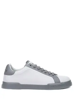 DOLCE & GABBANA: Серые кеды  Portofino