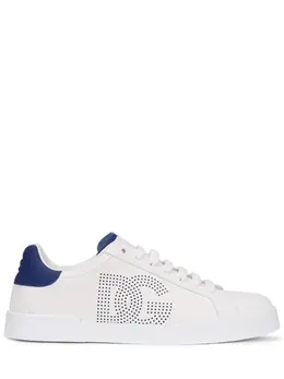 DOLCE & GABBANA: Белые кеды  Portofino