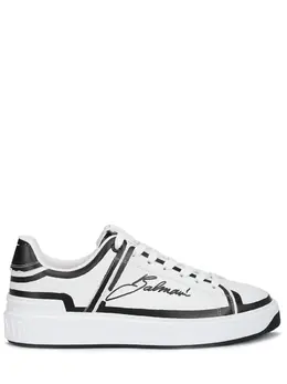 BALMAIN: Белые кеды 