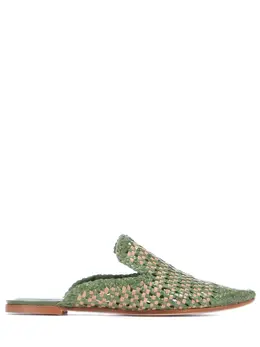 FABIO RUSCONI: Зелёные сабо 