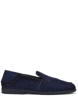 SANTONI: Синие туфли 