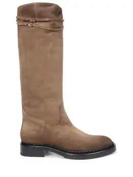 SANTONI: Бежевые сапоги 