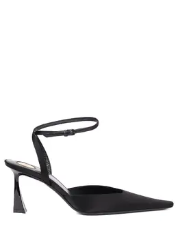 SAINT LAURENT: Чёрные туфли 