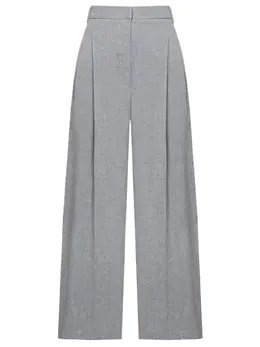 BRUNELLO CUCINELLI: Серые брюки 