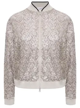 BRUNELLO CUCINELLI: Бежевая куртка 