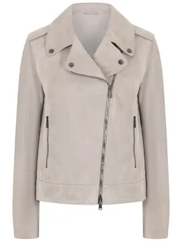 BRUNELLO CUCINELLI: Замшевая куртка 