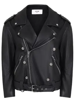 CELINE: Кожаная куртка 