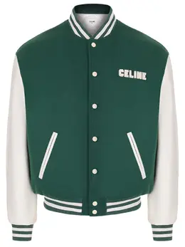 CELINE: Зелёная куртка 