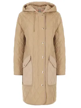 BURBERRY: Стёганые куртка 