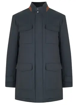 KITON: Однотонная куртка 