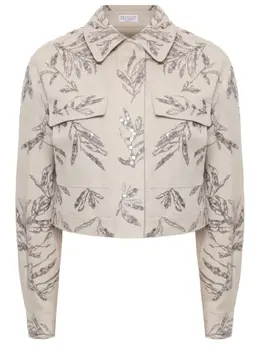 BRUNELLO CUCINELLI: Хлопковая куртка 