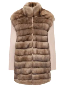 MANZONI 24: Пуховик из соболя 