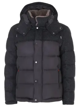 KITON: Стёганый пуховик 