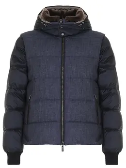 MOORER: Стёганый пуховик 