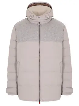 KITON: Стёганый пуховик 