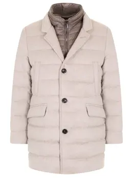 MOORER: Стёганый пуховик 