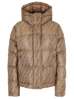 FENDI: Стёганый пуховик 