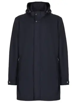 MOORER: Однотонный плащ 