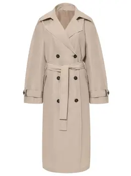 BRUNELLO CUCINELLI: Однотонный плащ 