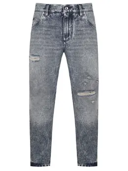 DOLCE & GABBANA: Хлопковые джинсы 