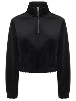 HUGO: Толстовка из велюра 