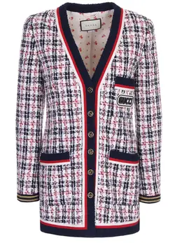 GUCCI: Твидовый жакет 