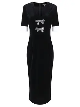 YANINA: Бархатное платье 