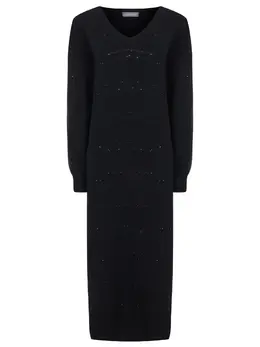 LORENA ANTONIAZZI: Платье из шерсти 