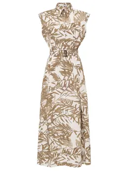 BRUNELLO CUCINELLI: Хлопковое платье 