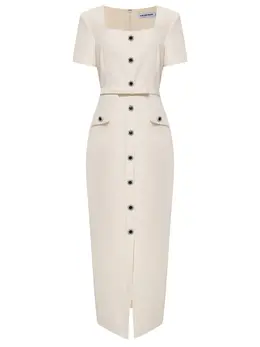 SELF-PORTRAIT: Однотонное платье 