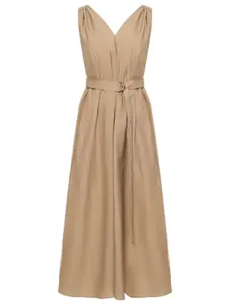 BRUNELLO CUCINELLI: Хлопковое платье 