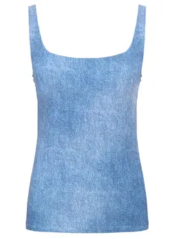 FISICO: Однотонный топ 