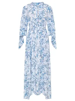 MELISSA ODABASH: Платье из вискозы 