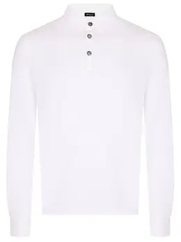 KITON: Хлопковое поло 