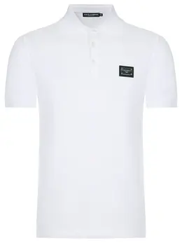 DOLCE & GABBANA: Хлопковое поло 